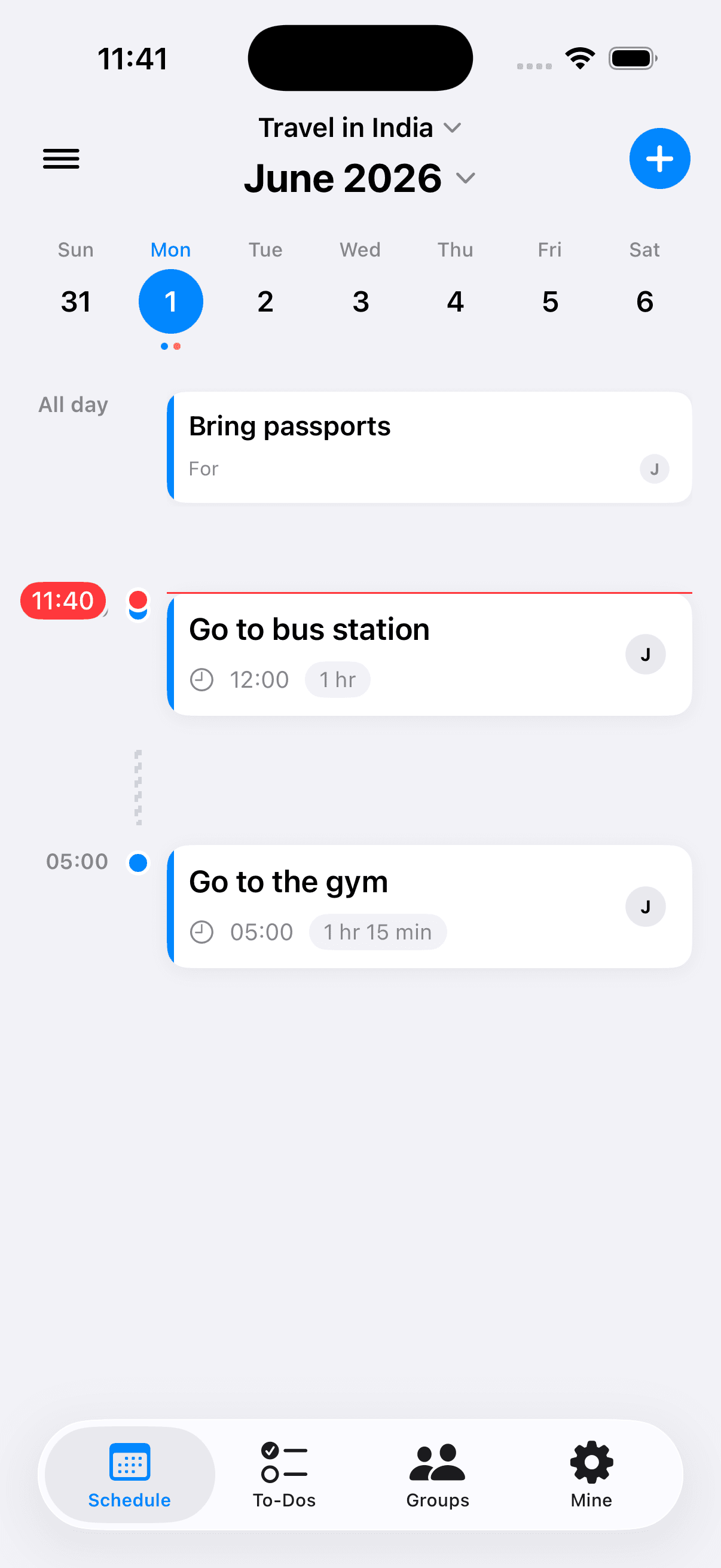 同圈 App 界面截图 1